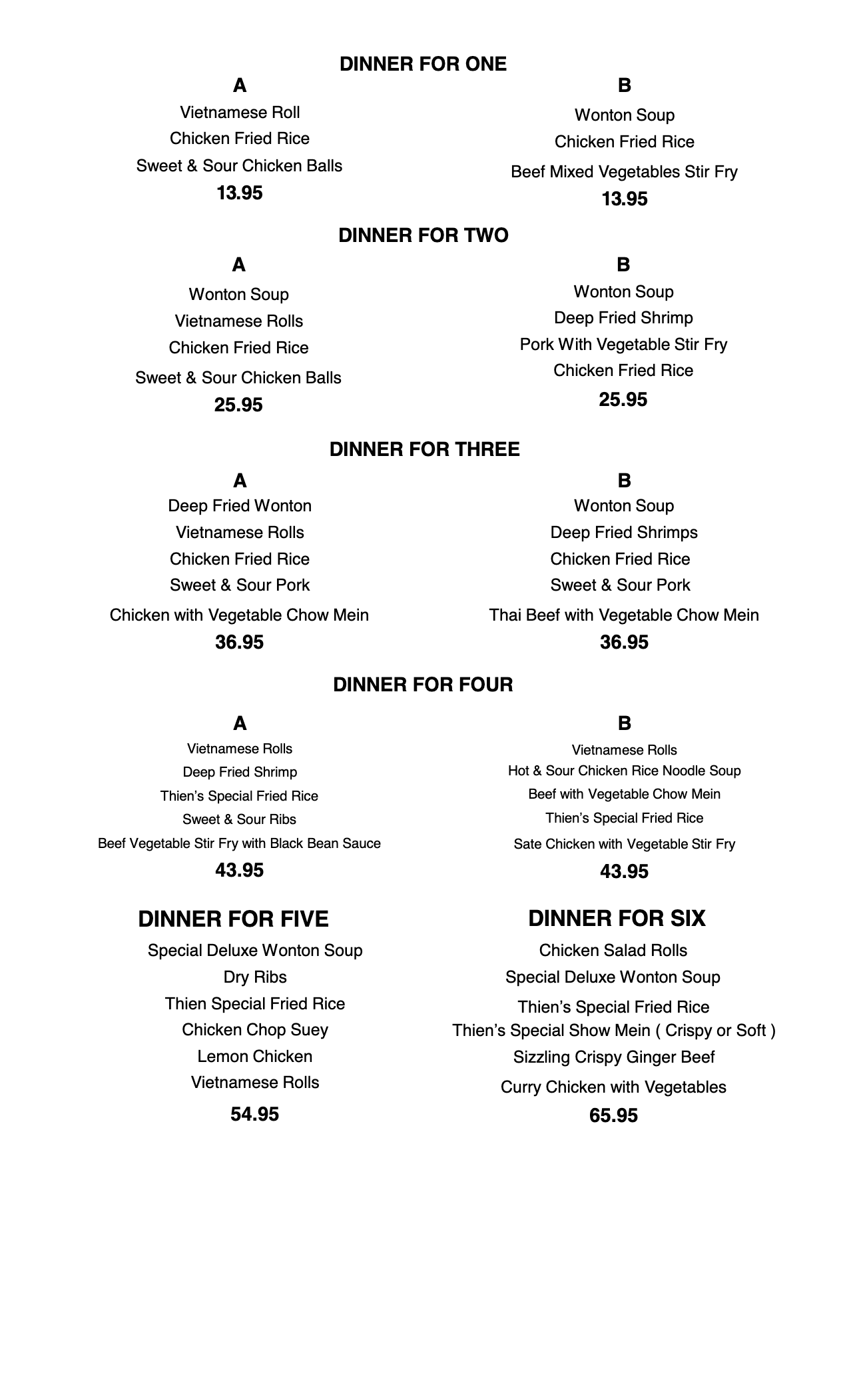 Thien Menu Page 4